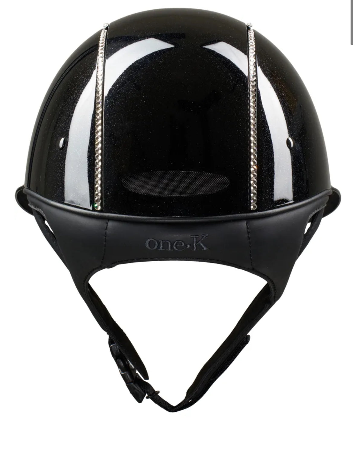 OneK Reithelm Avancé Lux Shimmer Black Swarovski