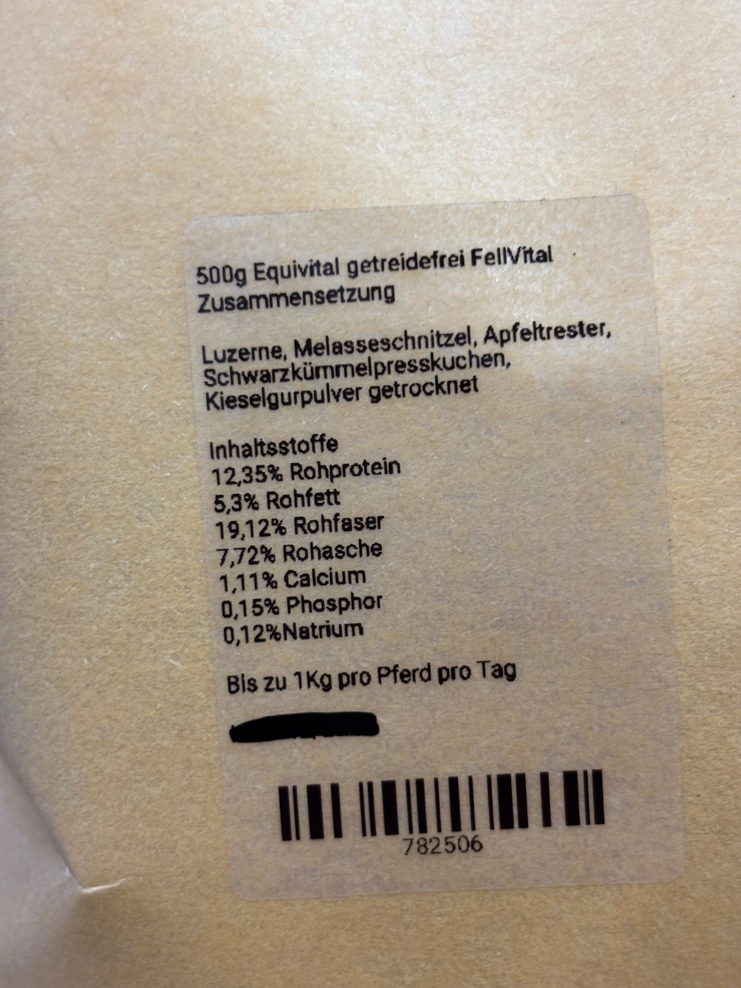 EquiVital Fell Vital Getreidefrei