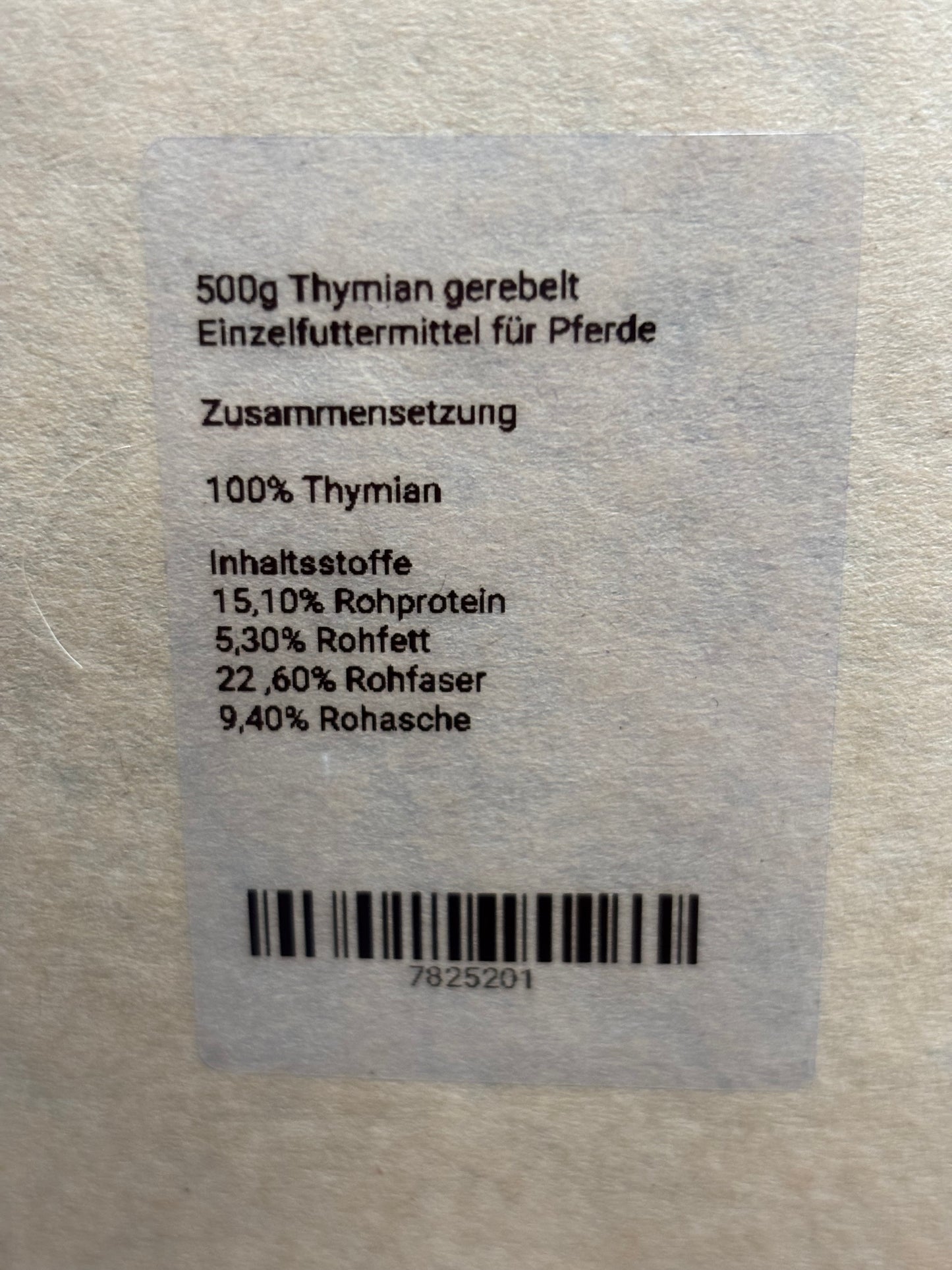 EquiVital Thymian gerebelt