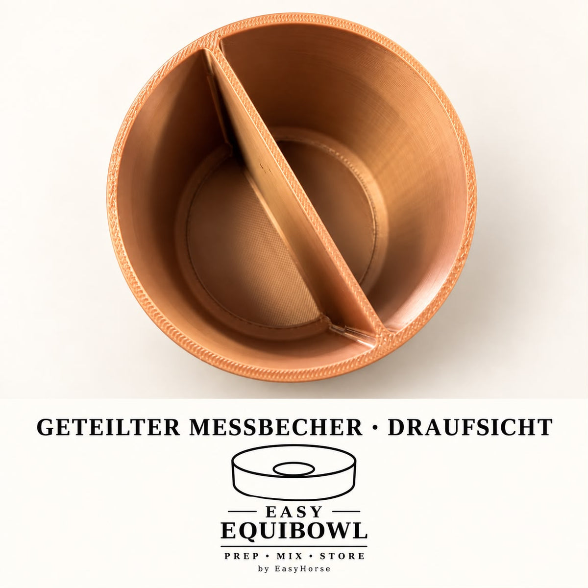 EQUIBOWL Messbecher 2 Kammern