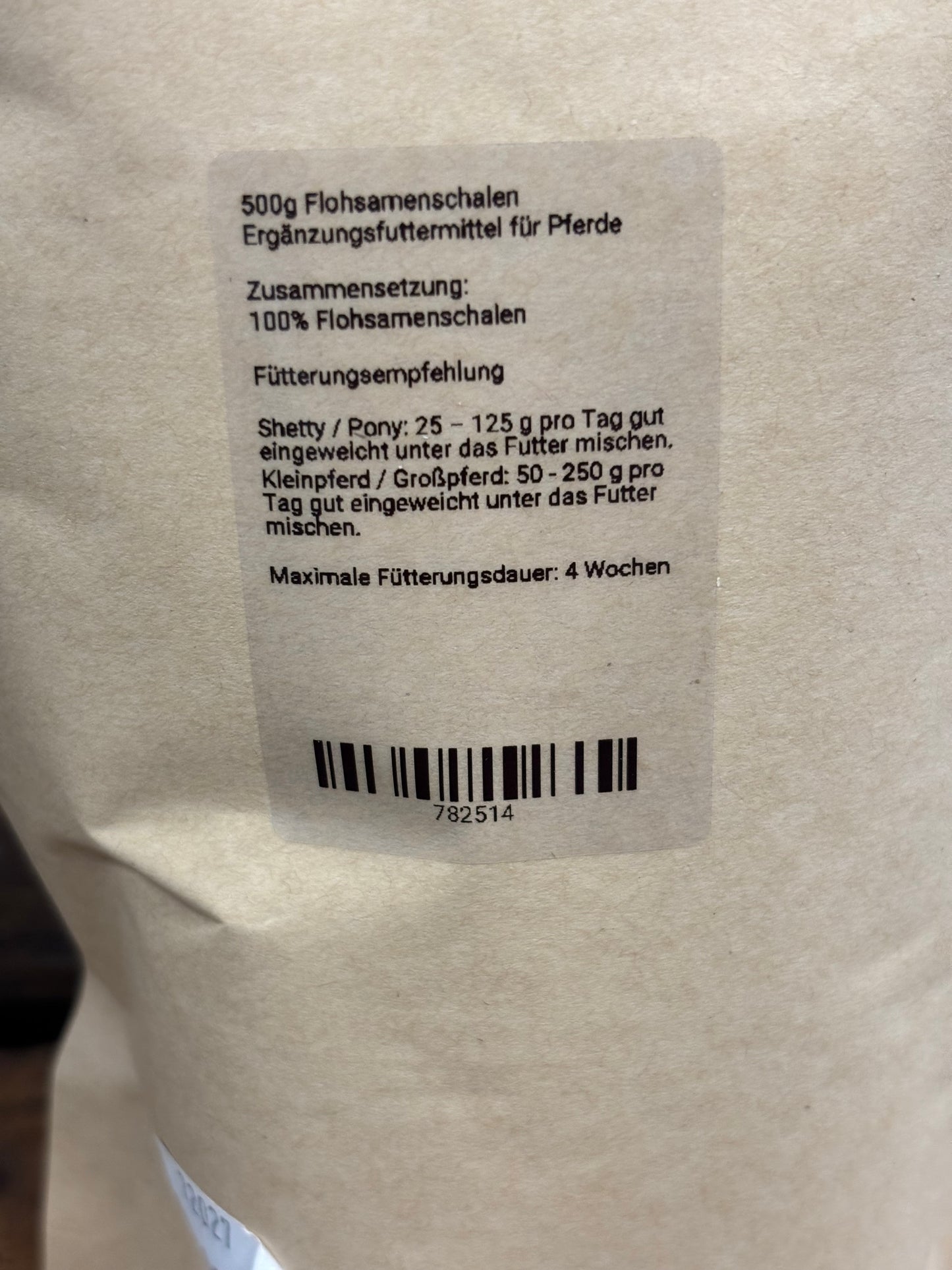 EquiVital Flohsamenschalen