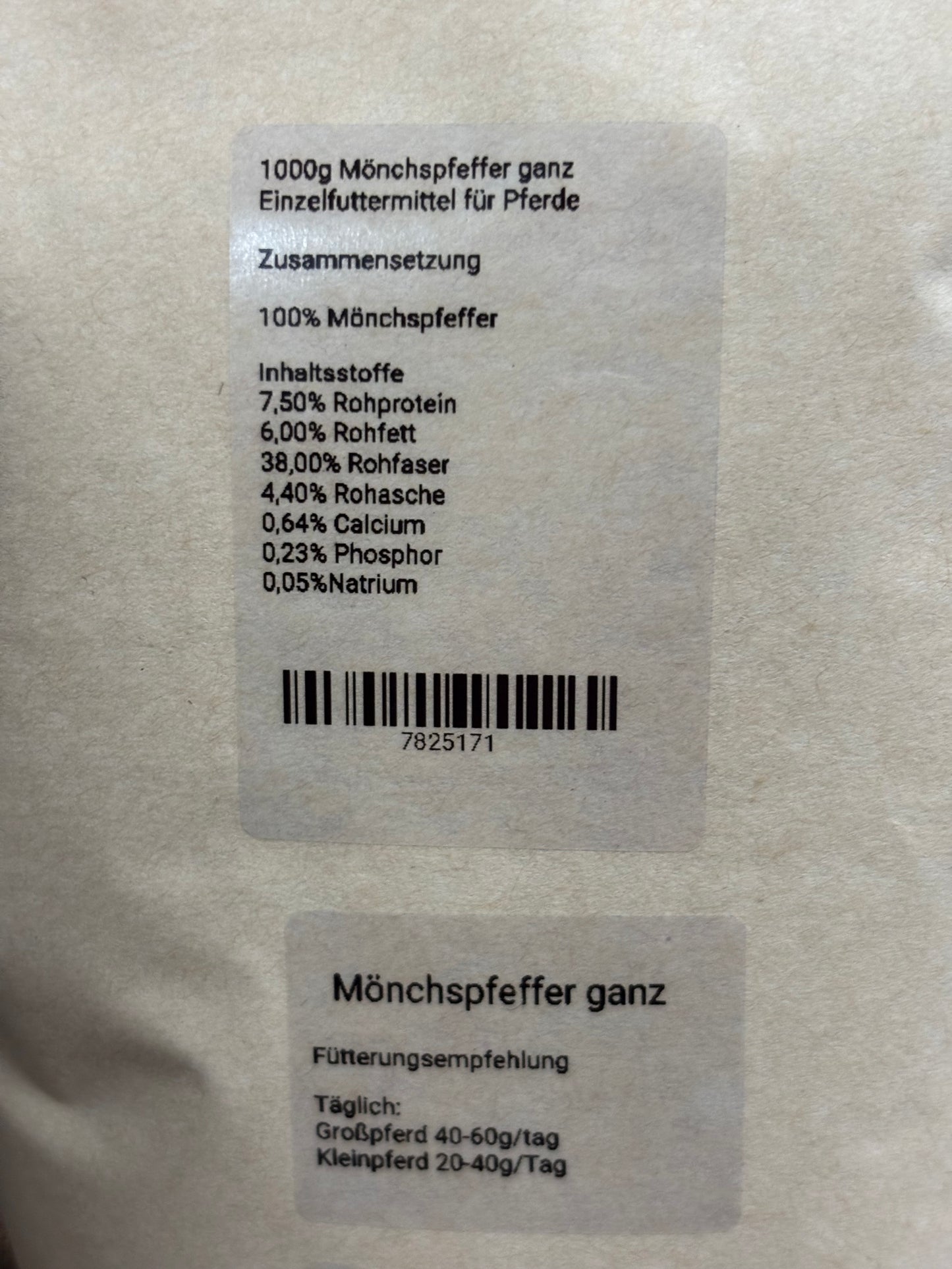 EquiVital Möchspfeffer Ganz