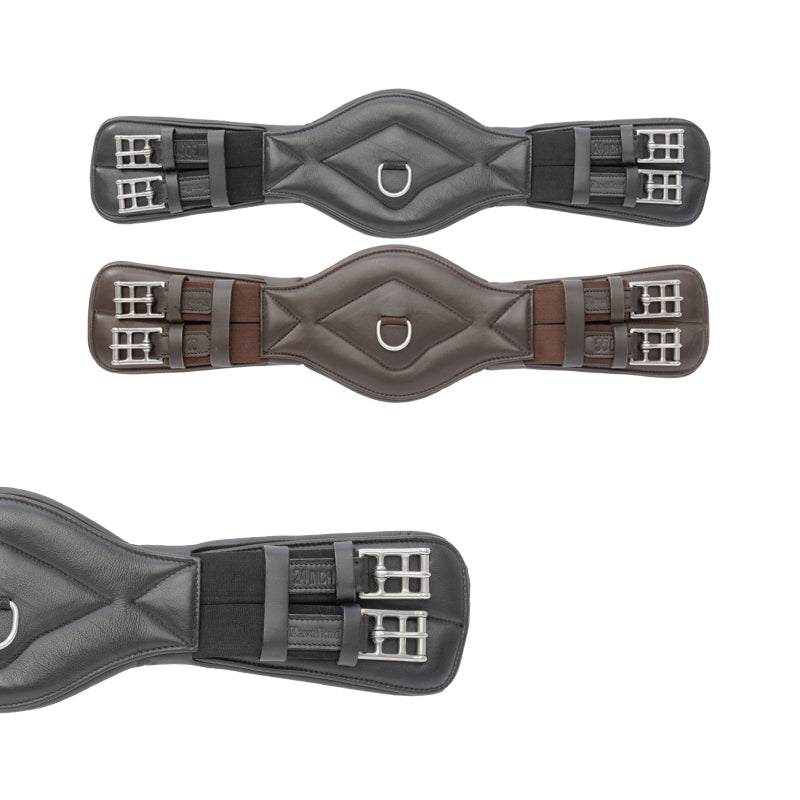 Kavalkade Kurzgurt Softleder "Comfort" mit Elast