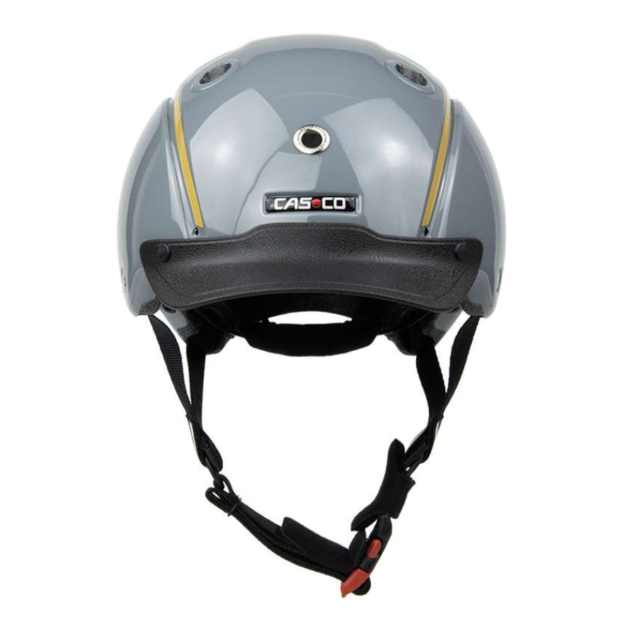 Casco Reithelm NORI GRAU GLÜCKSPFERD