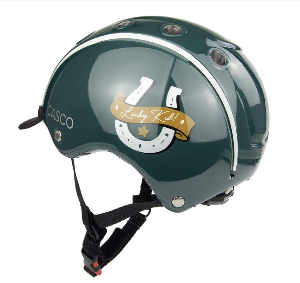 Casco Reithelm NORI LUCKY KID EMERALD