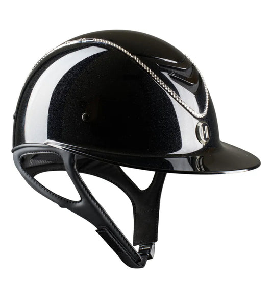 OneK Reithelm Avancé Lux Shimmer Black Swarovski