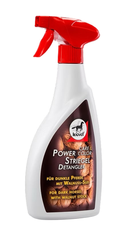 Leovet Power Striegel Walnuss