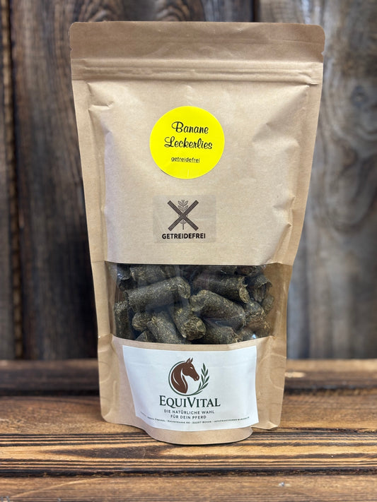 EquiVital Banane Leckerlies Getreidefrei