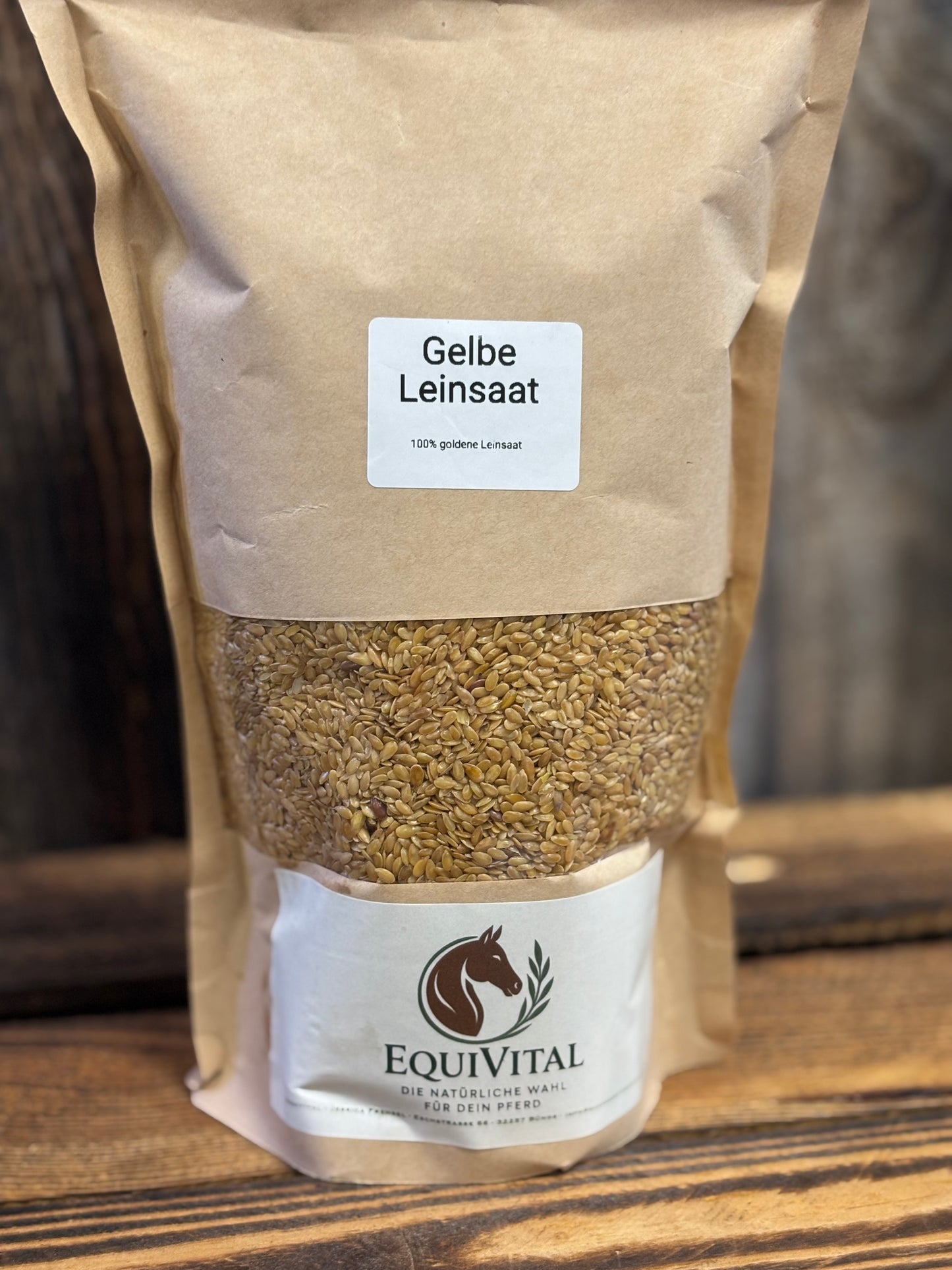 EquiVital Gelbe Leinsat