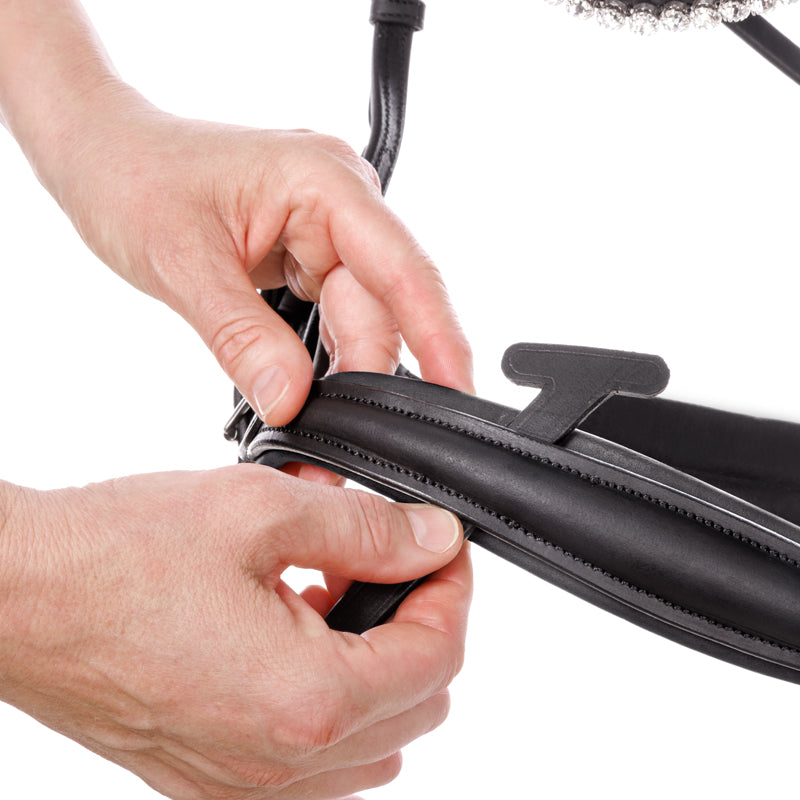 Kavalkade Trense geöltes Leder "Caliano" eng.-komb.