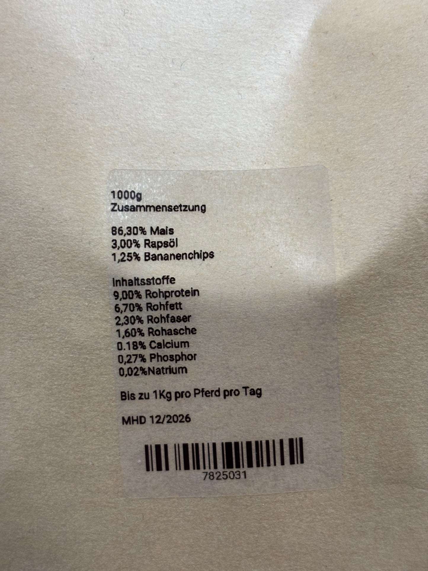 EquiVital Bananen Herzen Leckerlies