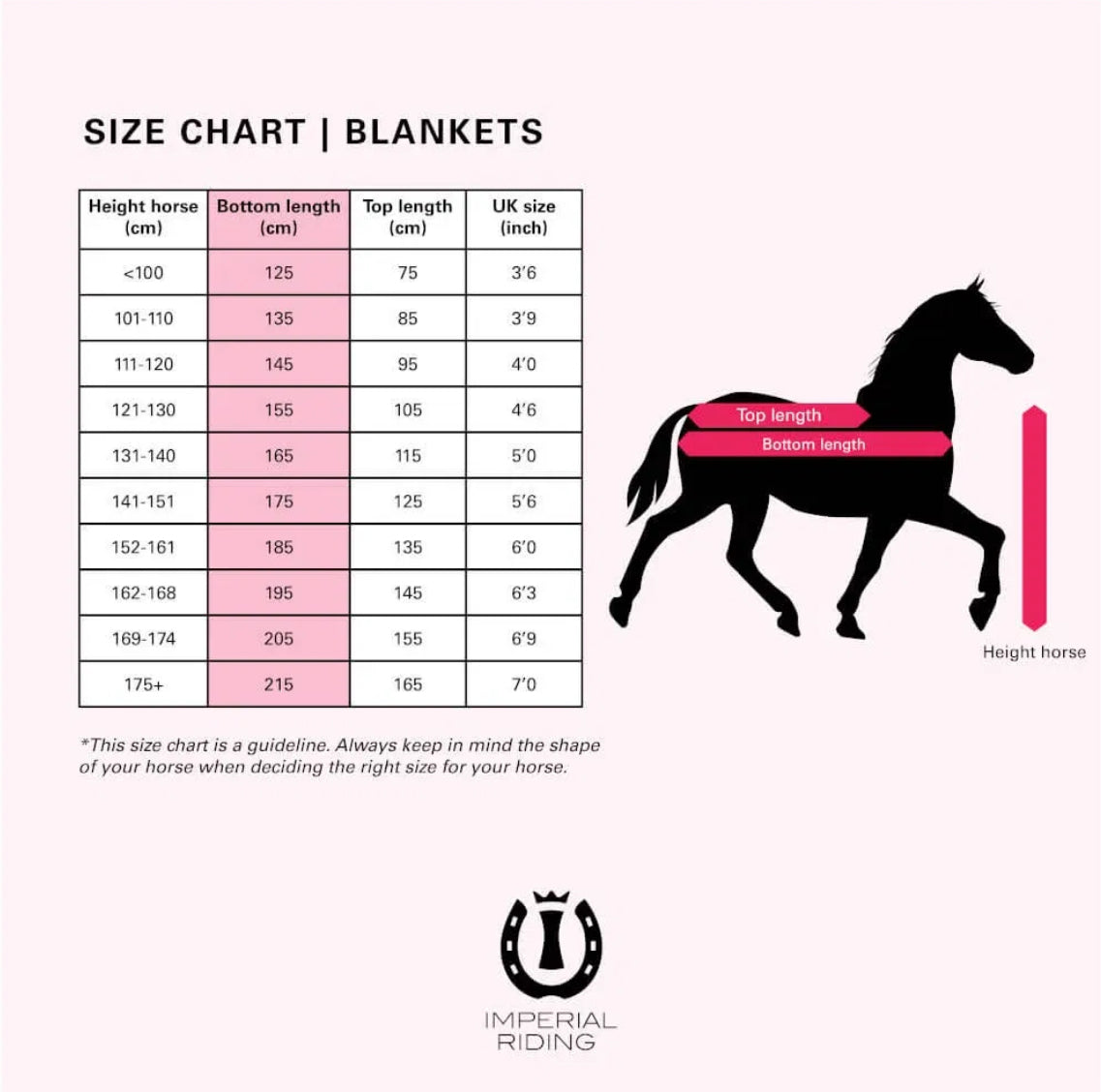 Imperial Riding Fleecedecke IRHA Classic