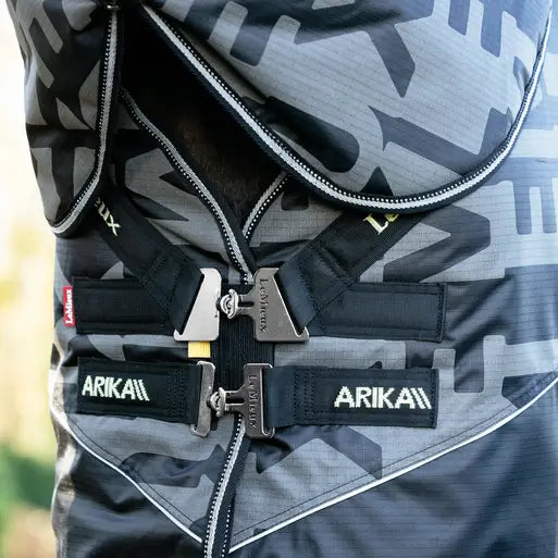 LeMieux Arika Reflektierende 0 g Weidedecke Schwarz