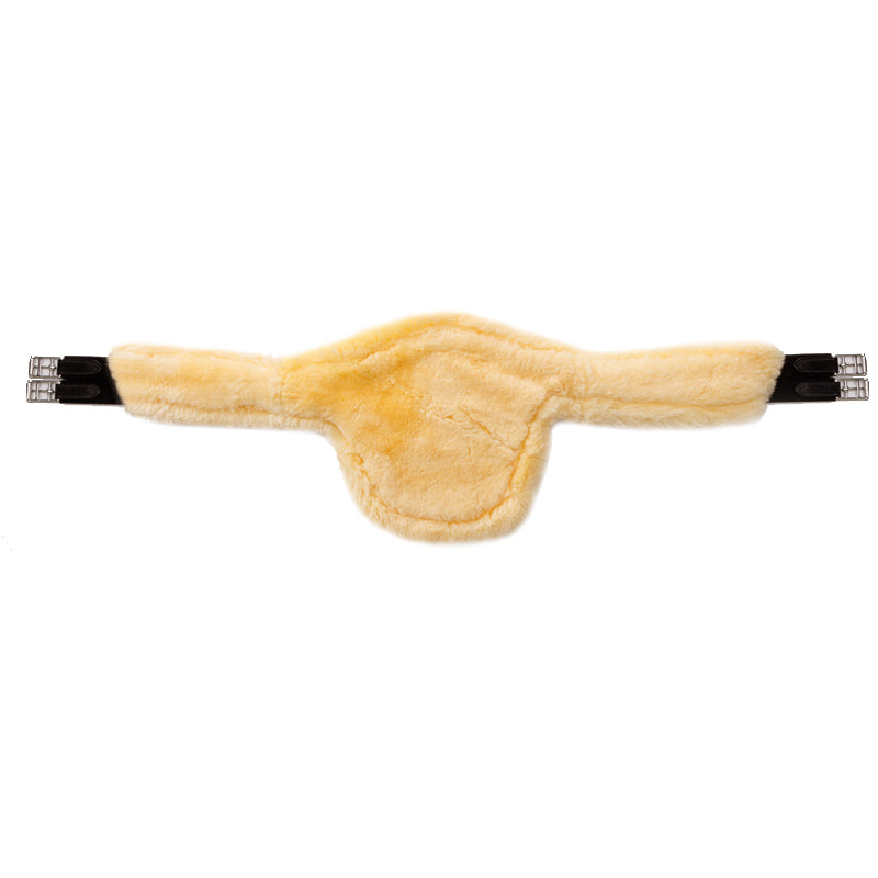 Kavalkade Stollenschutzgurt "Excellence" - Lammfell - Elast