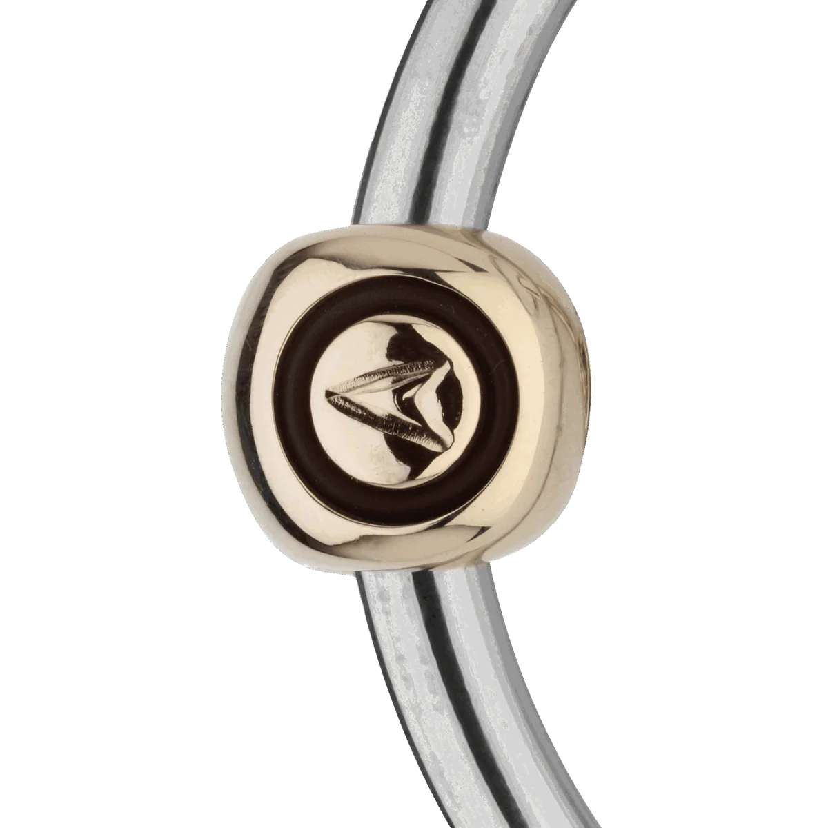 Sprenger Dynamic RS Olivenkopfgebiss mit D-förmigem Ring 16 mm einfach gebrochen