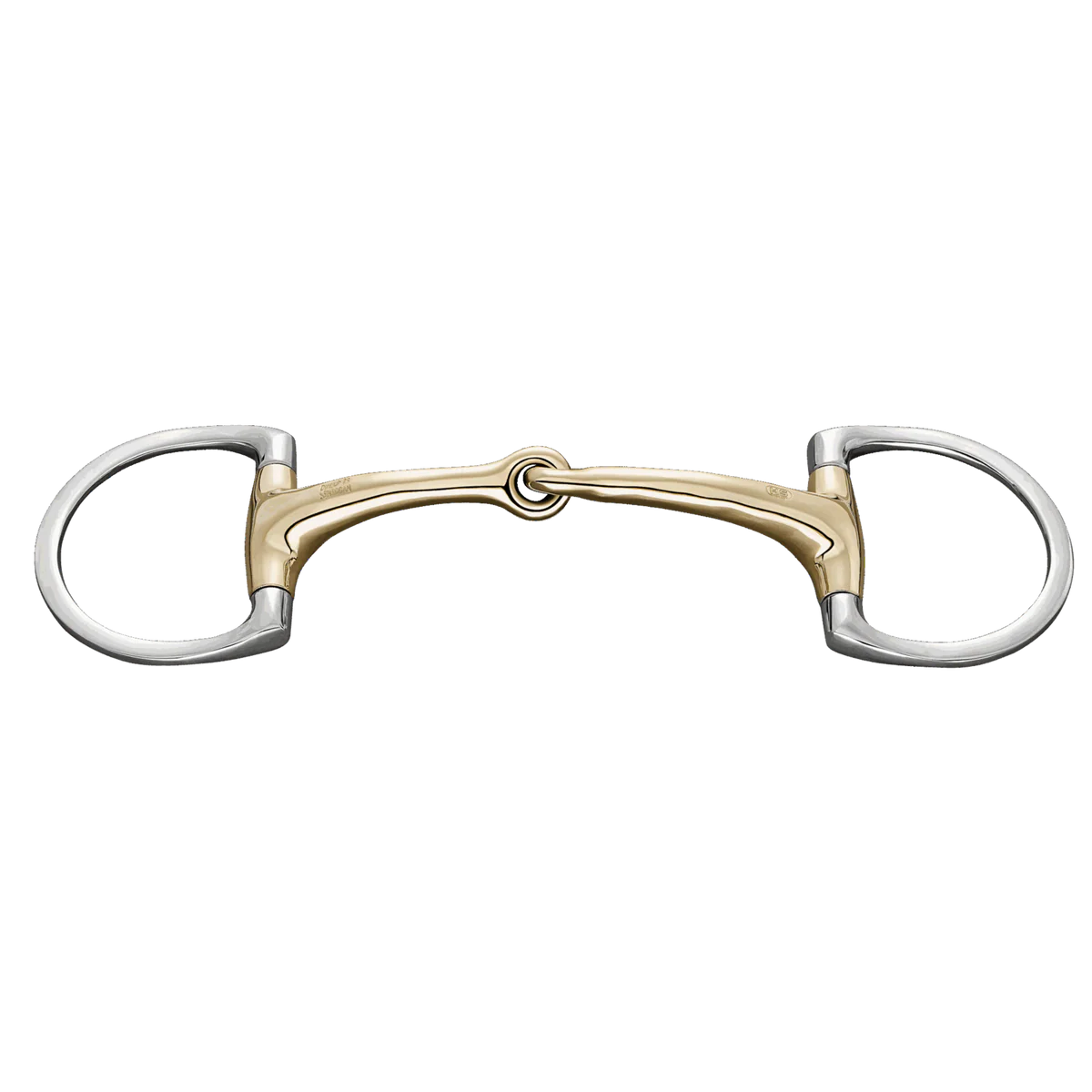 Sprenger Dynamic RS Olivenkopfgebiss mit D-förmigem Ring 16 mm einfach gebrochen