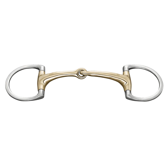 Sprenger Dynamic RS Olivenkopfgebiss mit D-förmigem Ring 16 mm einfach gebrochen